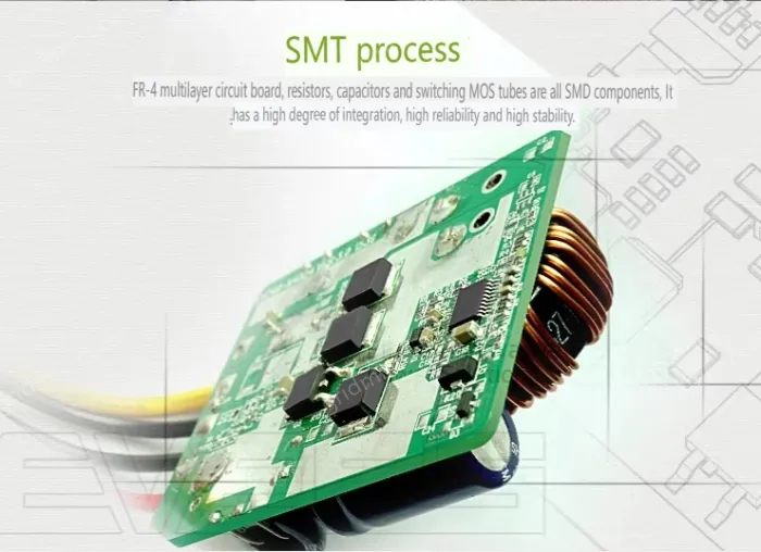 30-96V to 24V 5A DC power step-down module voltage transformer