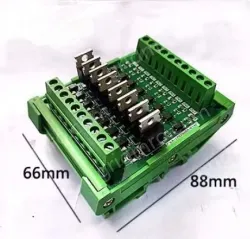 PLC amplification board output NPN input is 12V-24V 8-way